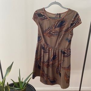 Fall Pattern Dress